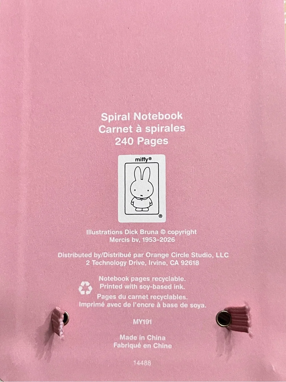 MIFFY Gel Pens & Notebook Bundle
